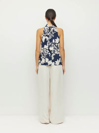 Zelda Blouse (Shadow Floral Silk CDC) Silhouette