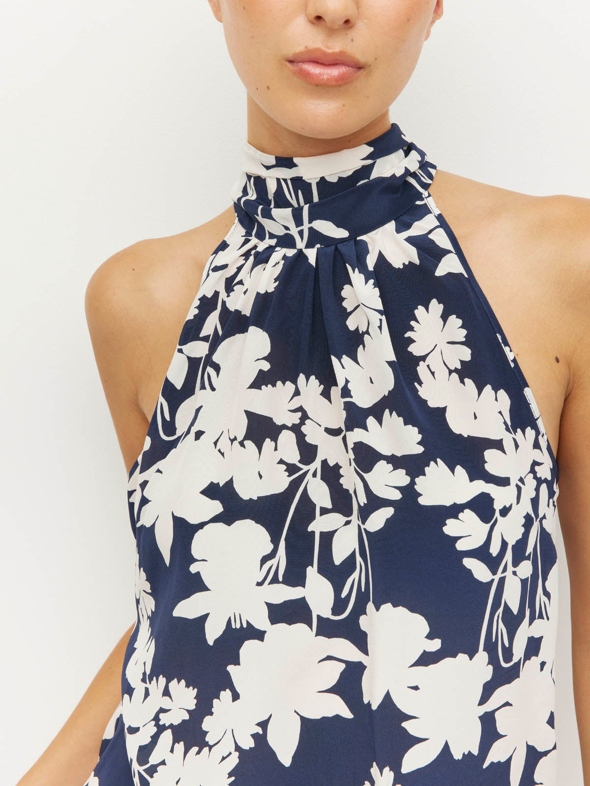 Zelda Blouse (Shadow Floral Silk CDC) Silhouette