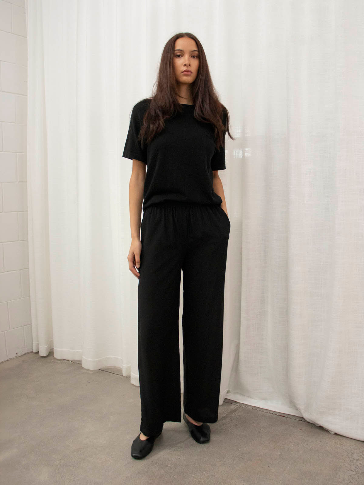 Koa Trouser (Silk CDC) Black