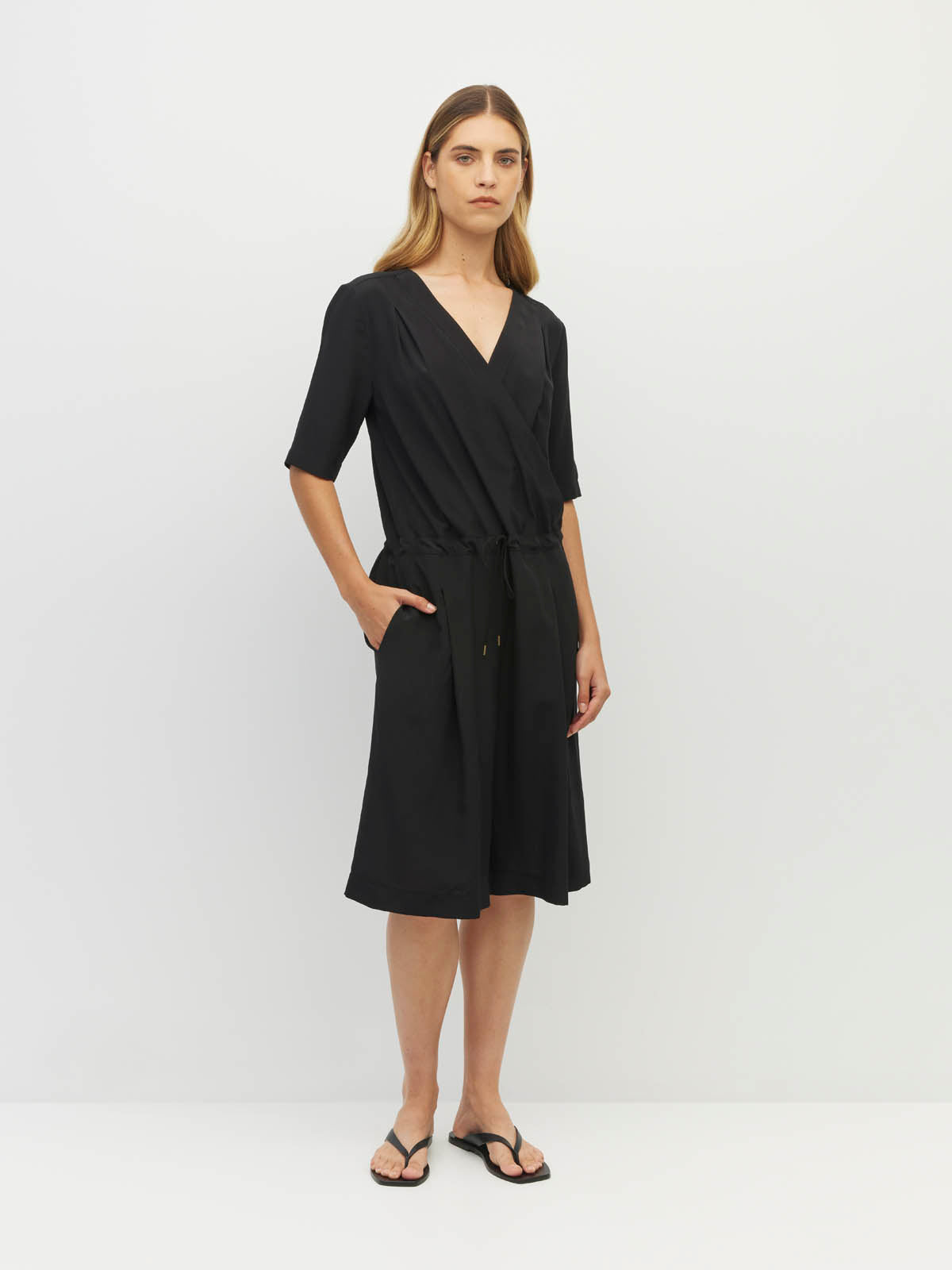 Lark Jumpsuit (Silk CDC) Black