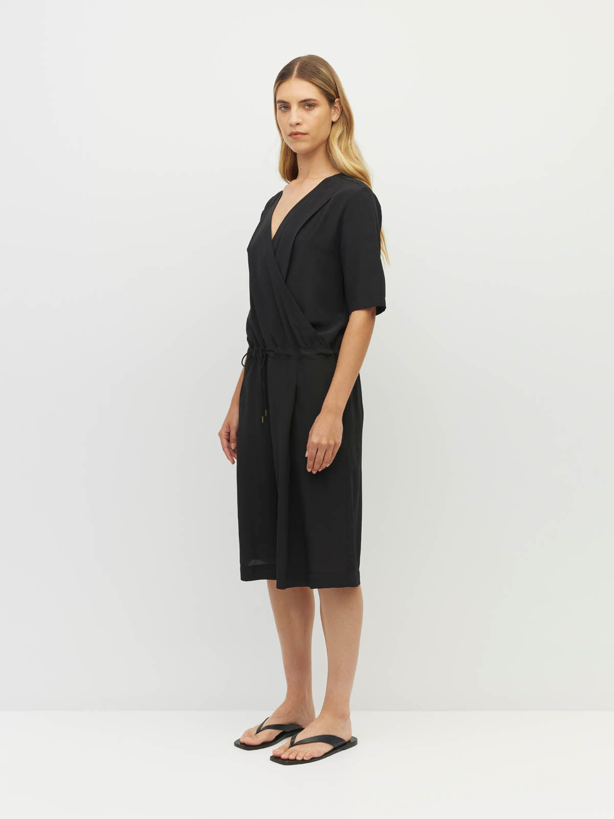 Lark Jumpsuit (Silk CDC) Black