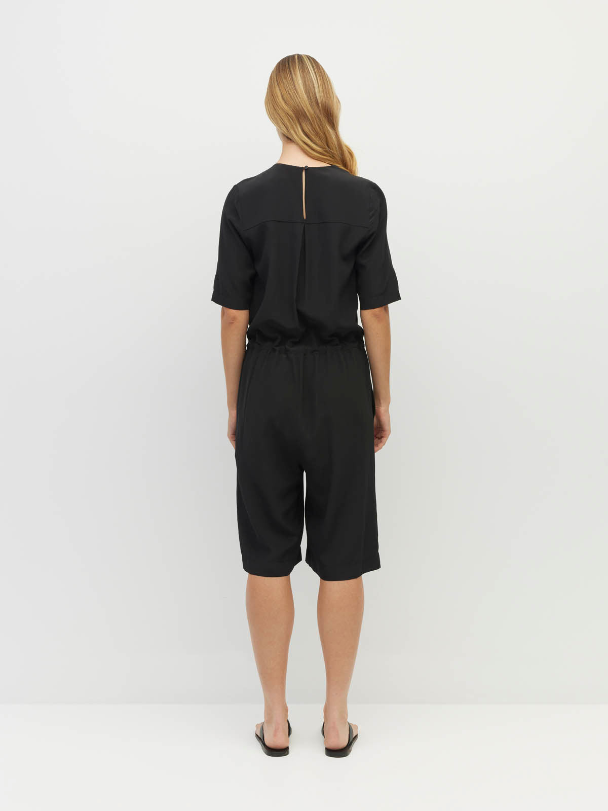 Lark Jumpsuit (Silk CDC) Black
