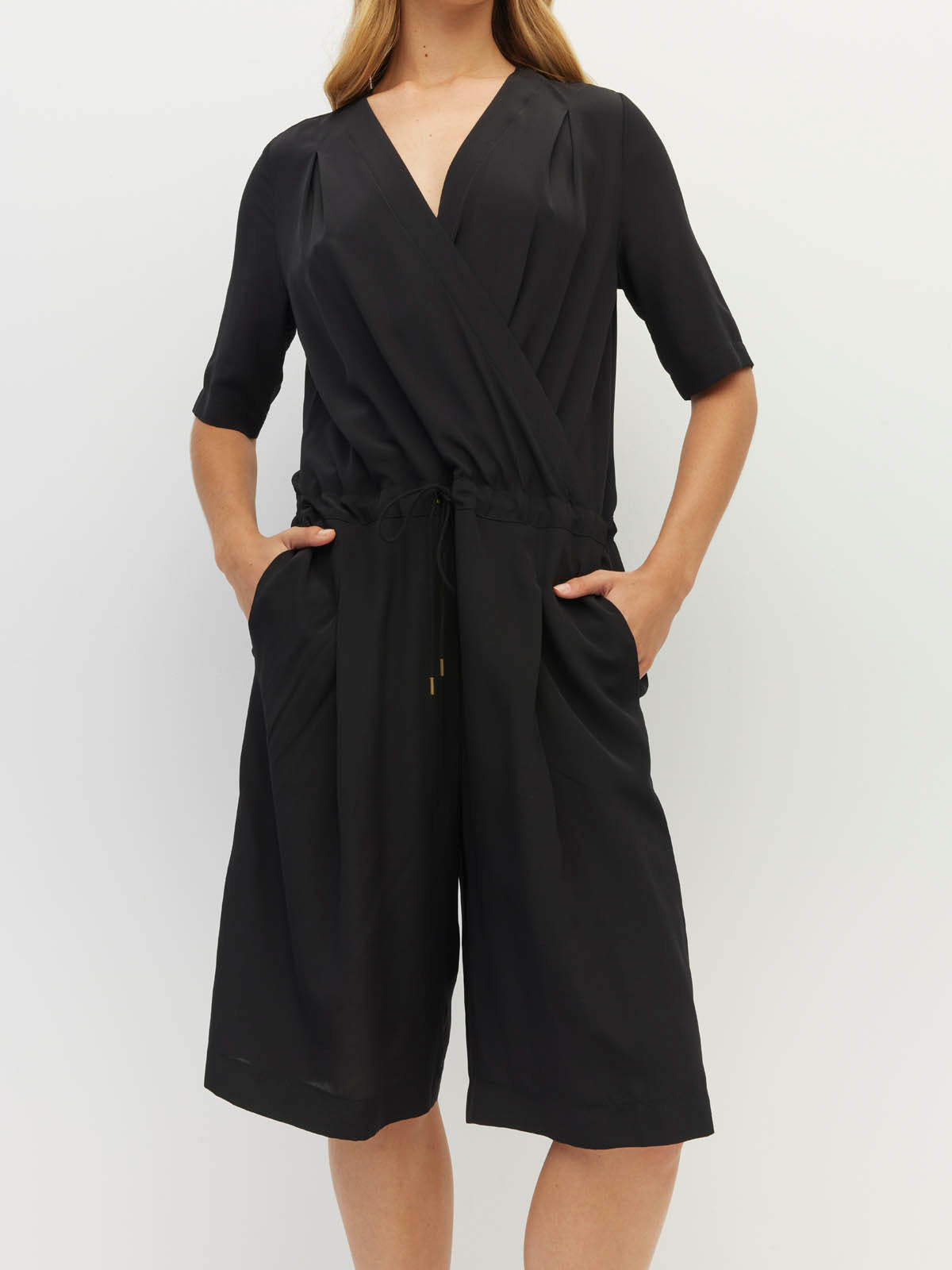 Lark Jumpsuit (Silk CDC) Black