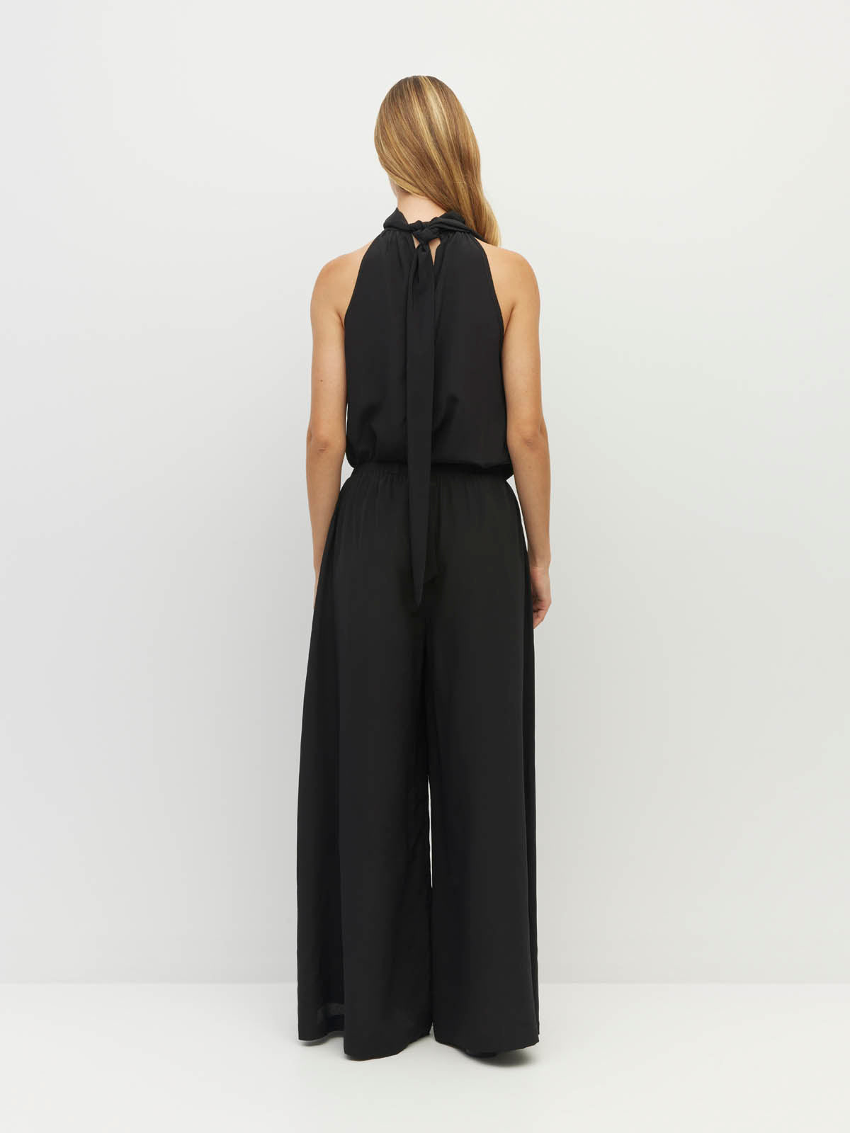 Palazzo Pant (Silk CDC) Black