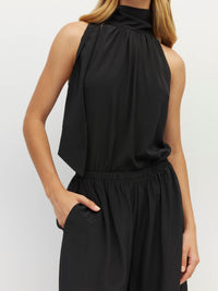 Palazzo Pant (Silk CDC) Black