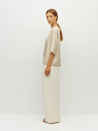 Nami T (Soft Matte Satin) Champagne Crush