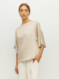 Nami T (Soft Matte Satin) Champagne Crush