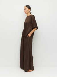 Nami T (Soft Matte Satin) Chocolate Crush