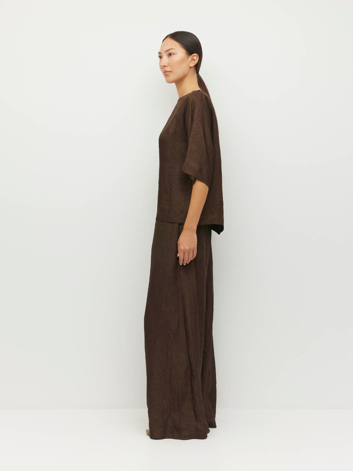 Nami T (Soft Matte Satin) Chocolate Crush