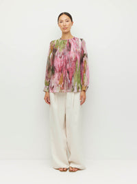 Ara Blouse (Summer Daze Crush) Rose Ripple