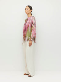 Ara Blouse (Summer Daze Crush) Rose Ripple