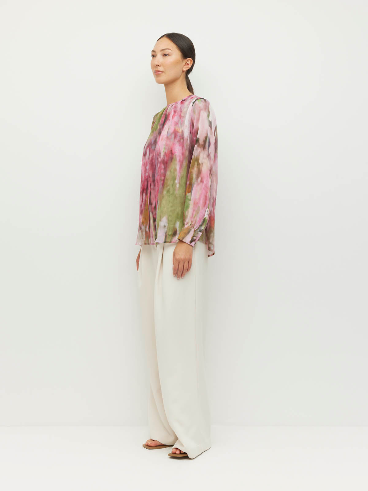 Ara Blouse (Summer Daze Crush) Rose Ripple