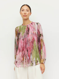 Ara Blouse (Summer Daze Crush) Rose Ripple