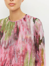 Ara Blouse (Summer Daze Crush) Rose Ripple