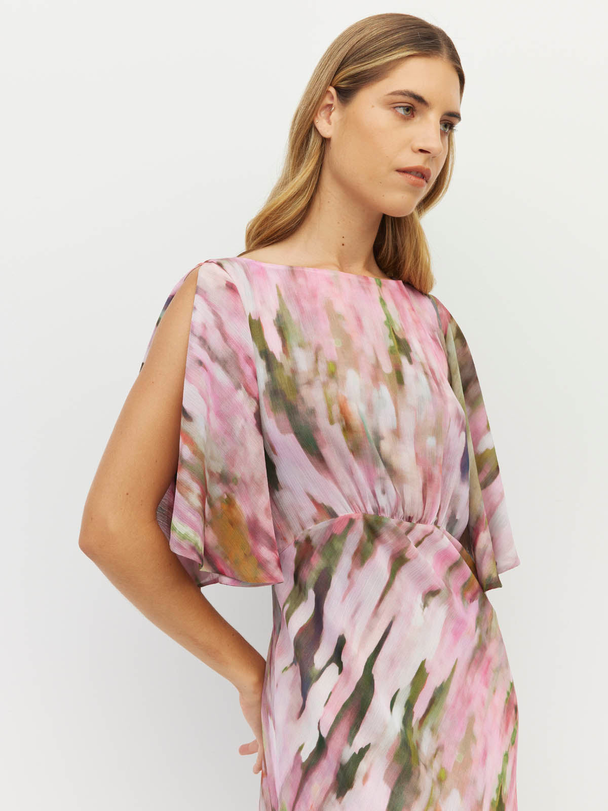 Dahlia Dress (Summer Daze Crush) Rose Ripple