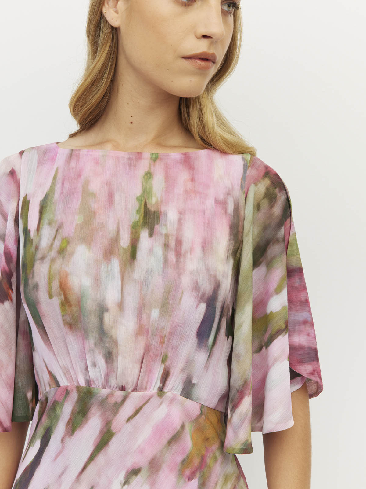 Dahlia Dress (Summer Daze Crush) Rose Ripple