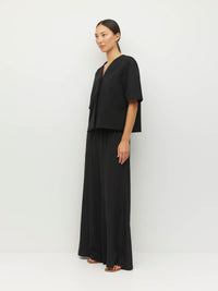 Vesper Jacket (Tech Twill Suiting) Black