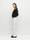 Brooke Trouser (Denim) Ivory