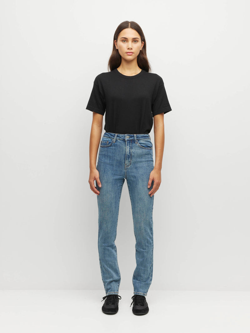 Straight Leg Jean (Denim) Vintage Blue