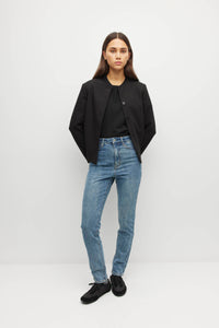 Straight Leg Jean (Denim) Vintage Blue