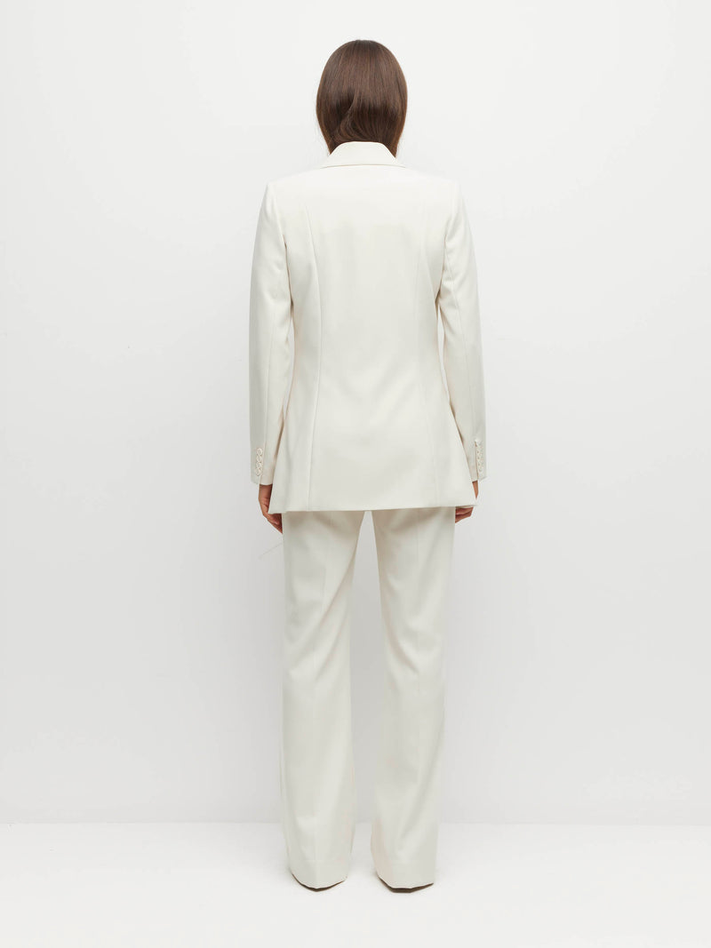 Bernadette Blazer (Foundation Suiting) Chalk