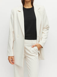 Bernadette Blazer (Foundation Suiting) Chalk