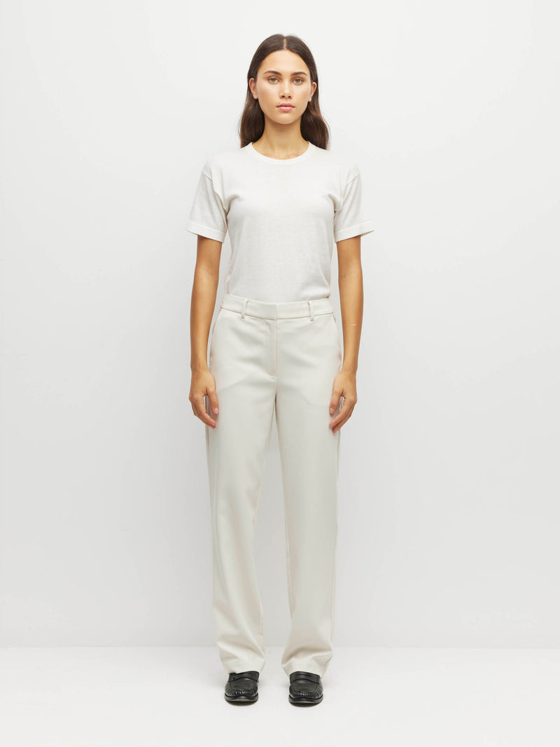 Emery Pant (Foundation Suiting) Chalk