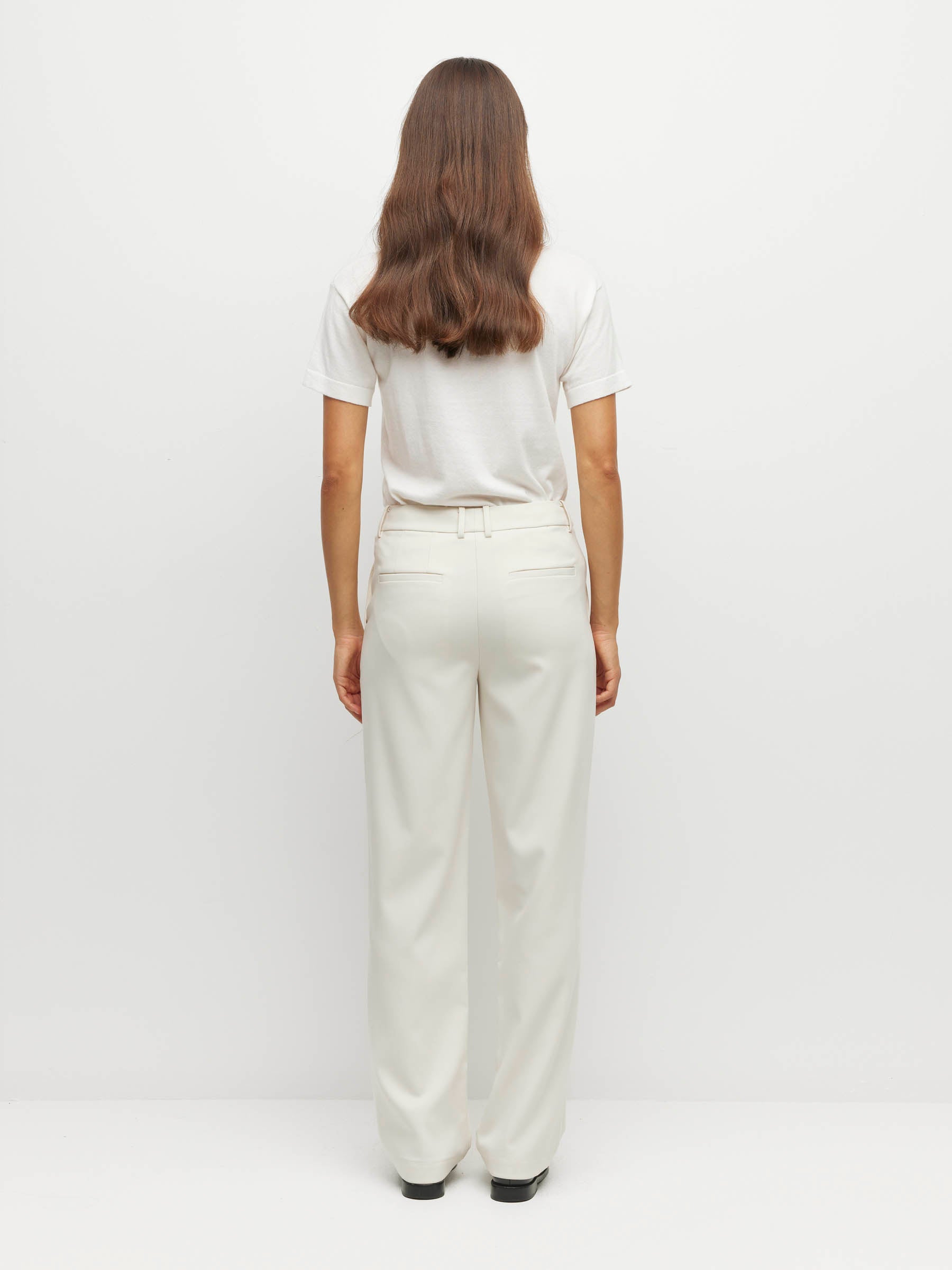 Emery Pant (Foundation Suiting) Chalk