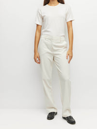Emery Pant (Foundation Suiting) Chalk