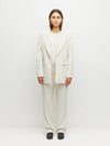 Peak Tuxe Jacket (Foundation Suiting) Chalk