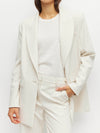 Peak Tuxe Jacket (Foundation Suiting) Chalk