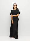 Relaxed T (Heavy Cotton Knit) Black