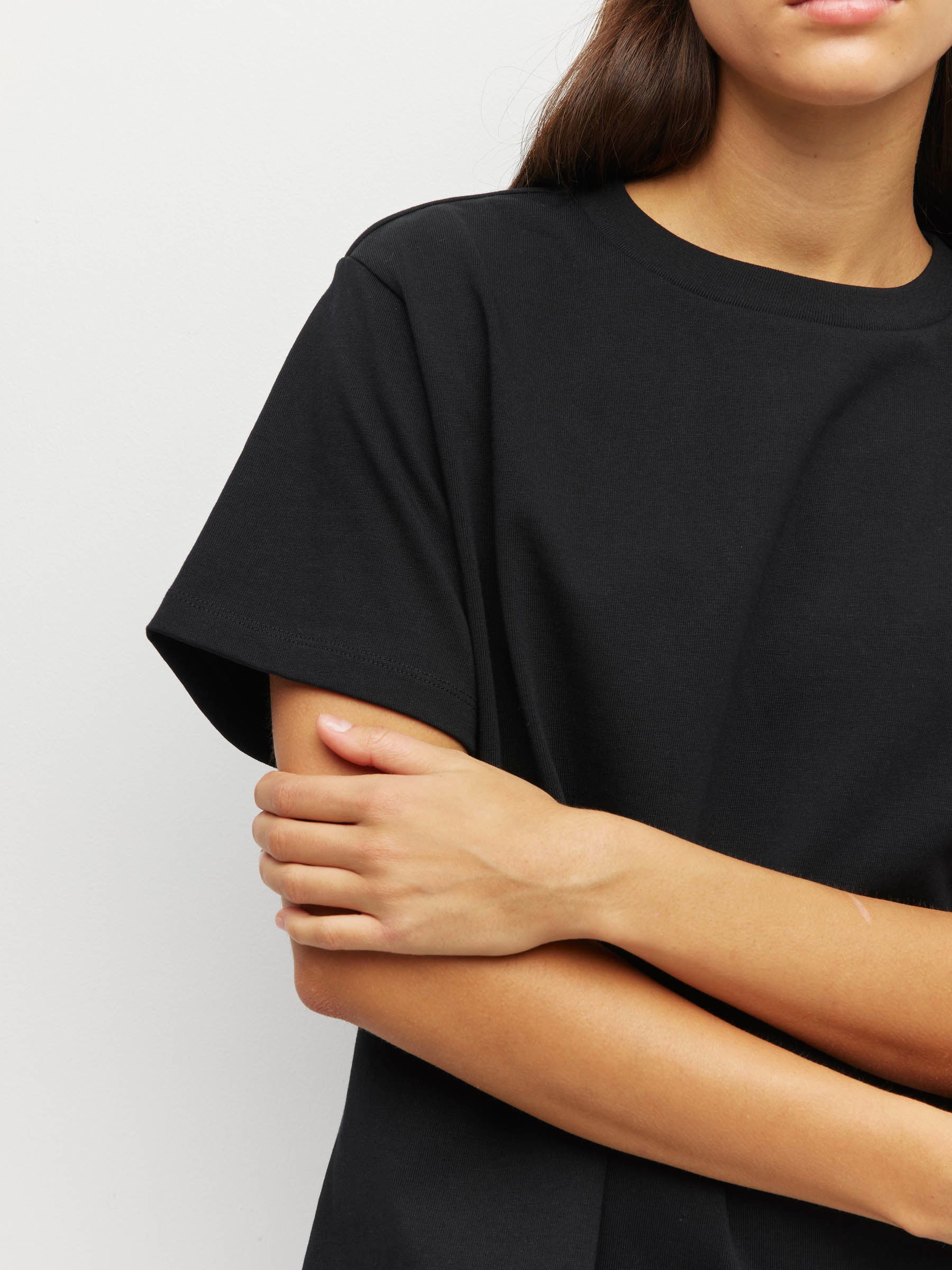 Relaxed T (Heavy Cotton Knit) Black