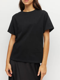 Relaxed T (Heavy Cotton Knit) Black