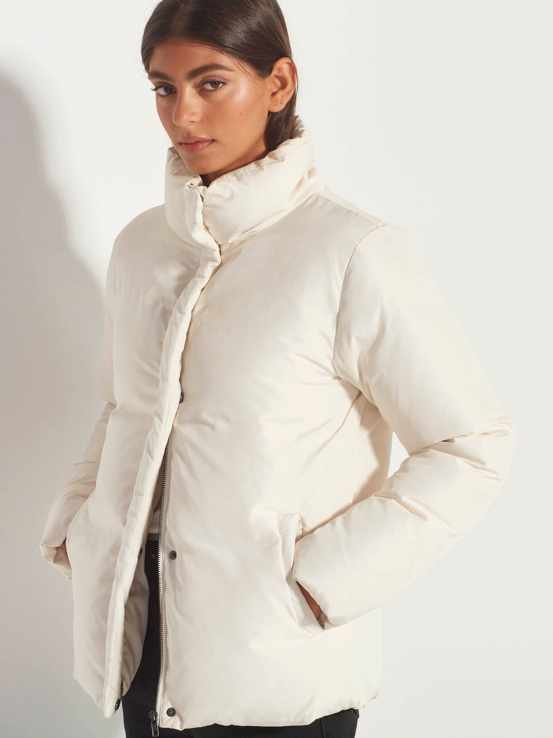 Puffer Jacket (Recycled Down) Snow