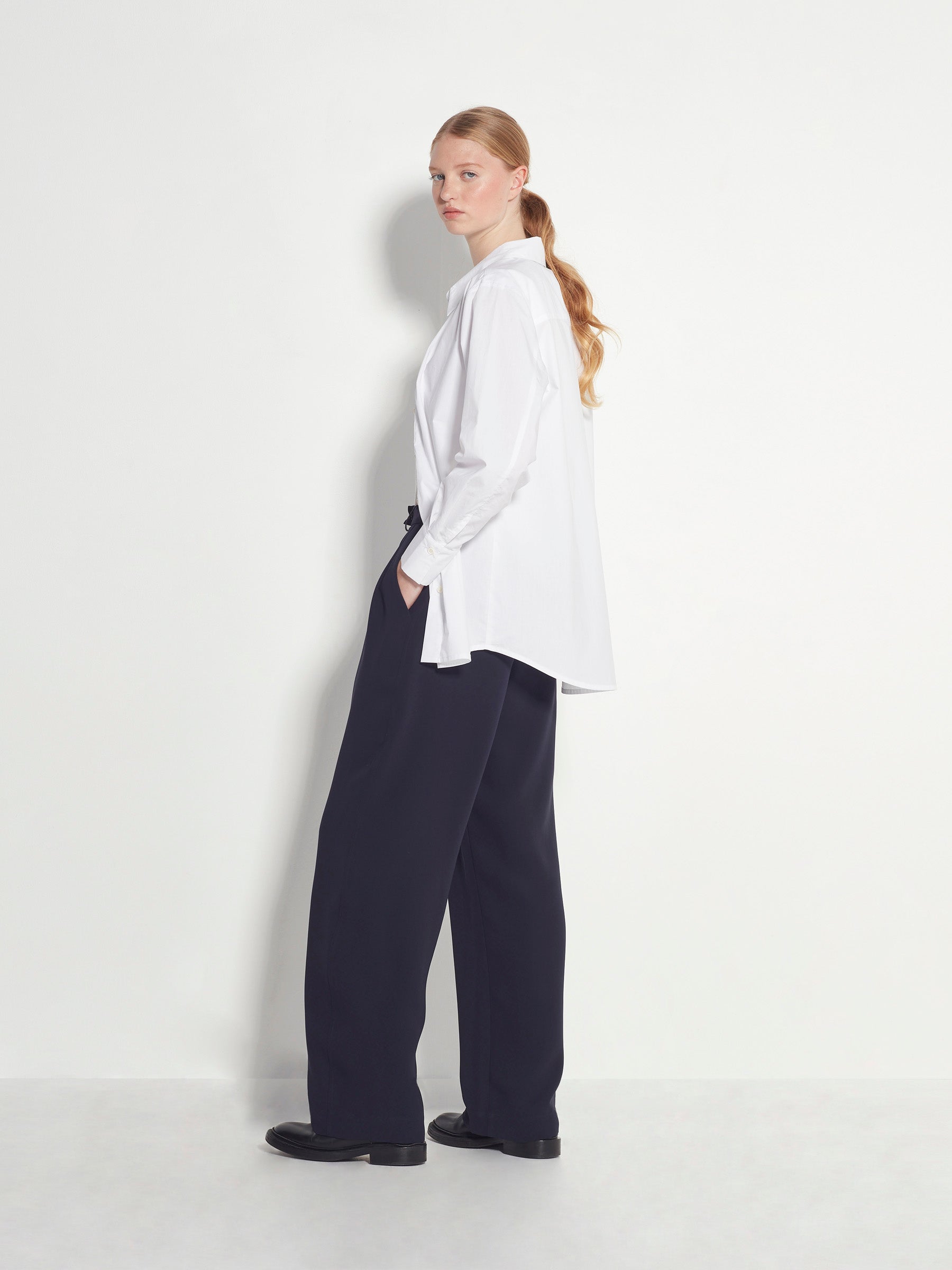 Elara Shirt (Shirting) White
