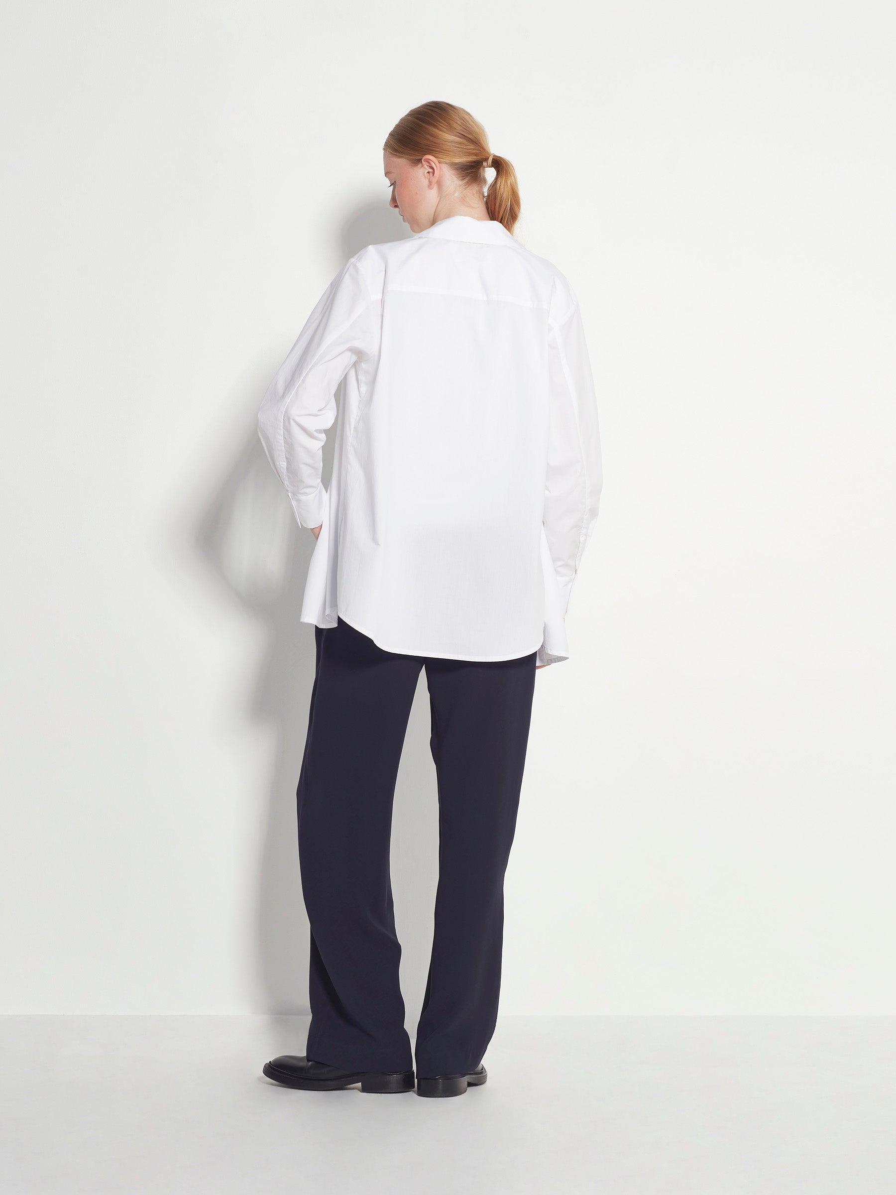 Elara Shirt (Shirting) White