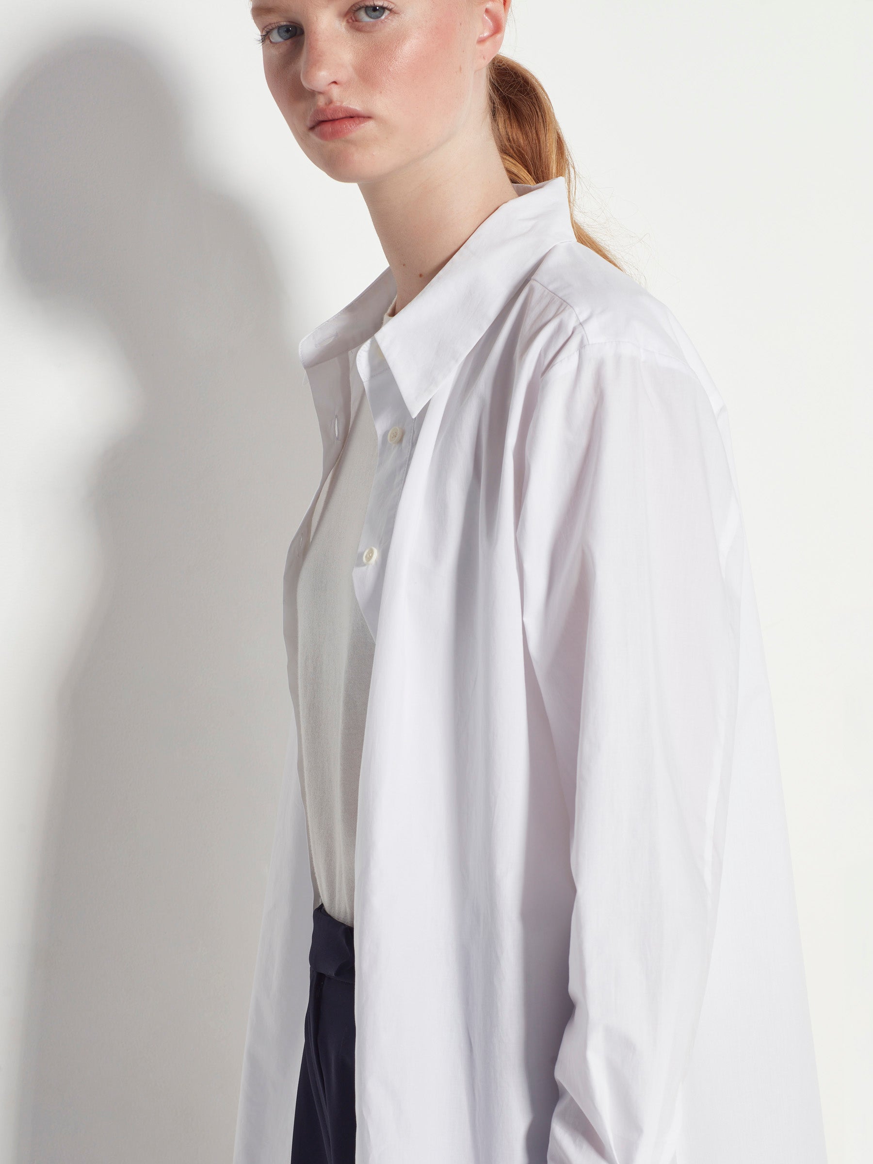 Elara Shirt (Shirting) White