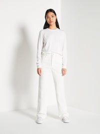 JHL L/S Luxe T (Luxe Cotton Cashmere) Snow