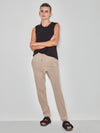JHL Slim Trackpant (Cotton Cashmere) Biscuit Marle