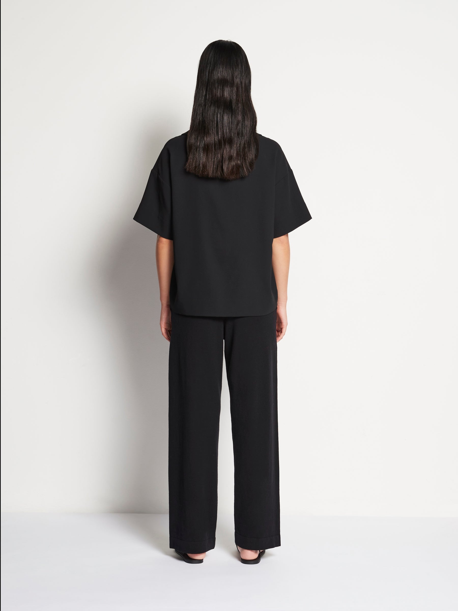 PHLANNÈL Wool Cashmere Buggy Trousers 2