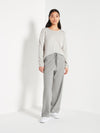 JHL Wide Trackpant (Cotton Cashmere) Grey Marle
