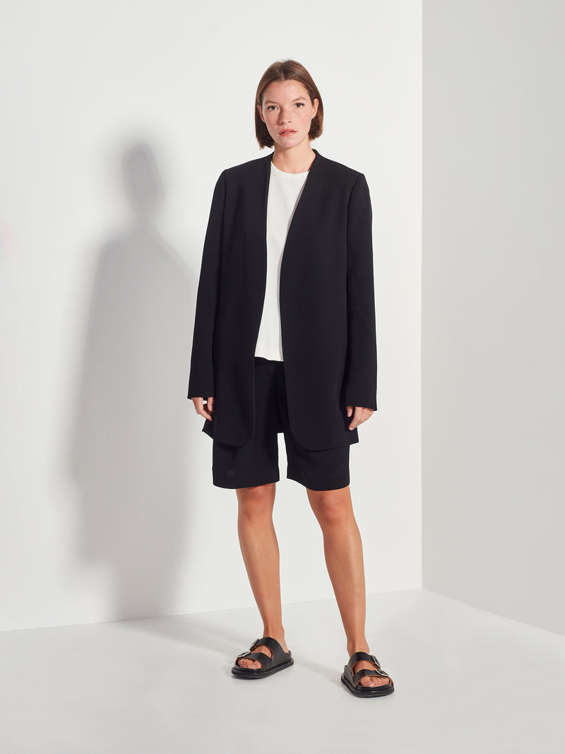Libby Blazer (Luxe Suiting) Black