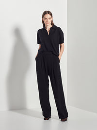 Wallace Polo T (Cashmere) Black
