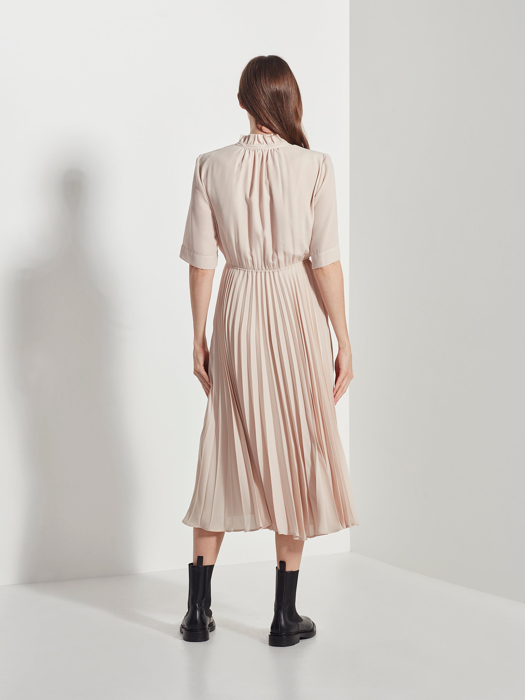 Casual store pleated dress