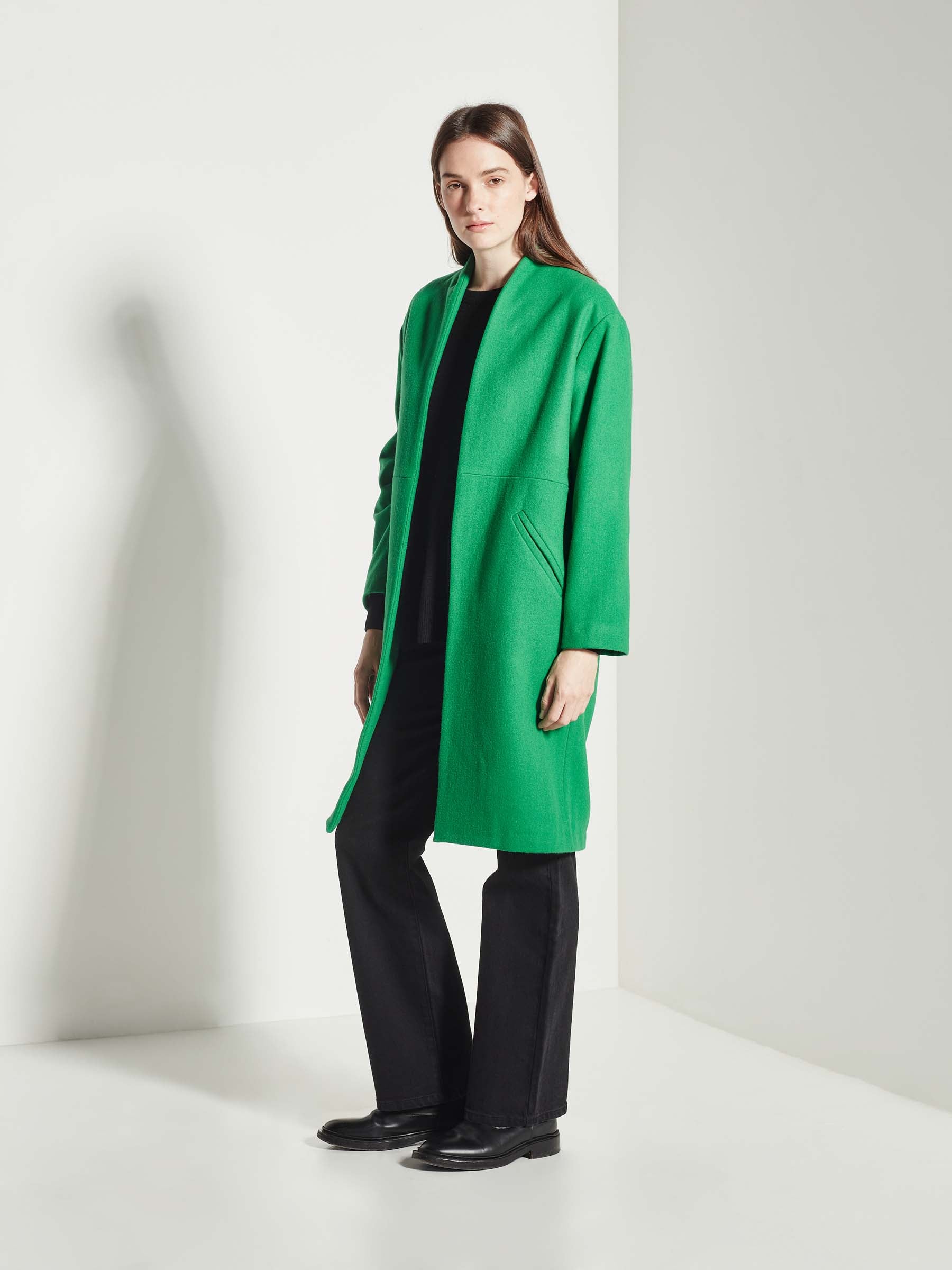 Kelly green hotsell womens coat