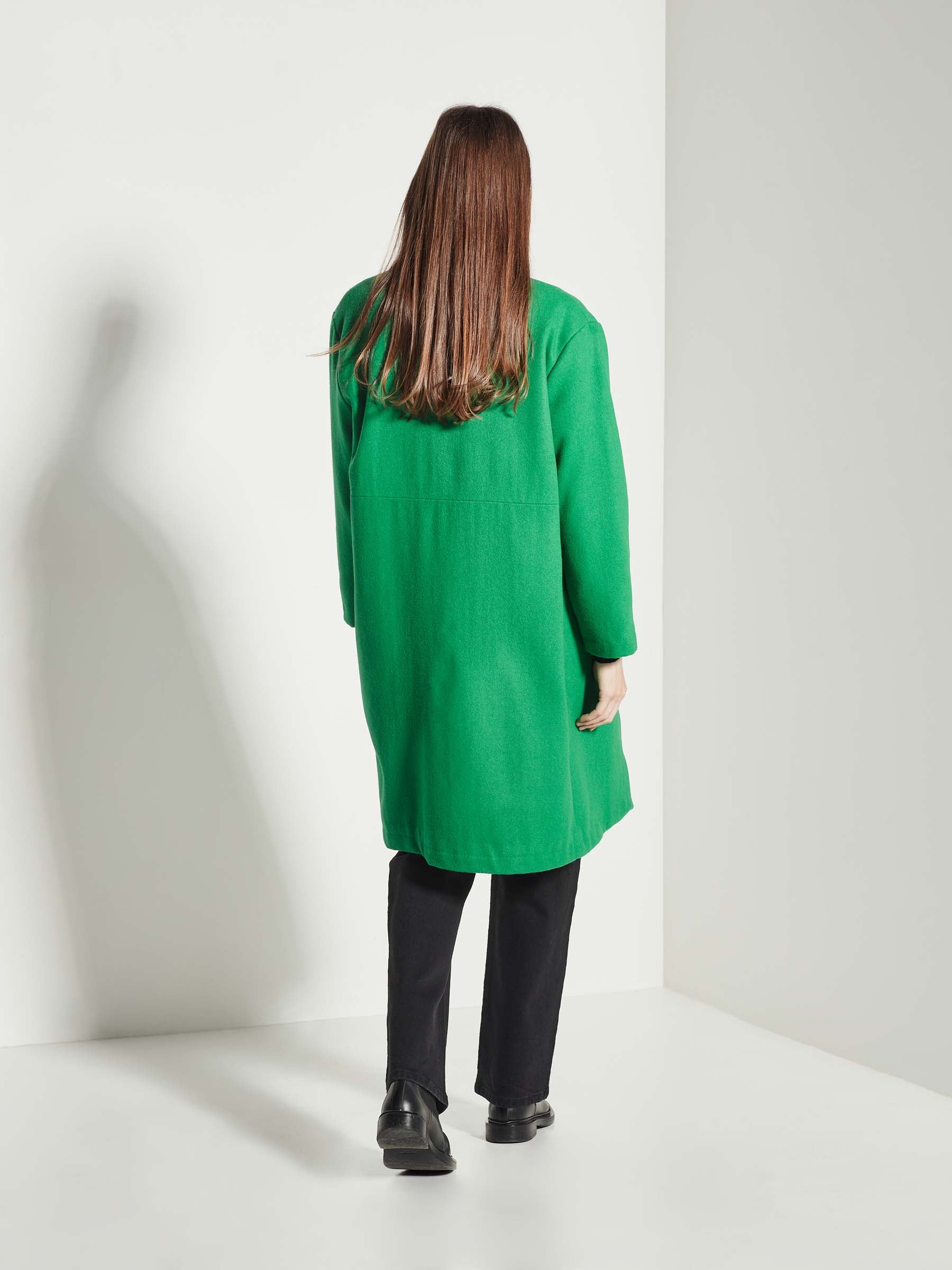 Kelly green womens coat online